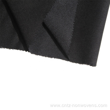 coating fusing fabric plain weaving woven interlining